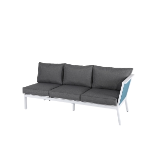 Nuu Garden Aegean 3-Seat Strap Sofa Left Armrest 