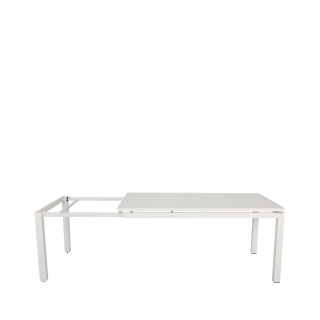 Nuu Garden Galilee Aluminum Extended Dining Table