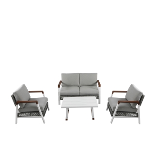 Nuu Garden Ionia 4-piece Aluminum Sofa Set