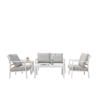 Nuu Garden Flores 4-piece Aluminum Sofa Set 