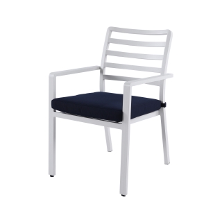 Nuu Garden Galilee Aluminum Dining Chair