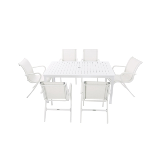 Nuu Garden Paria 7-piece Textilene Dining Set