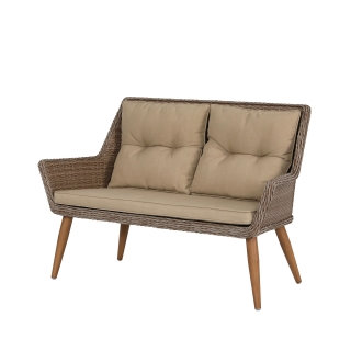 Nuu Garden Raritan Double Rattan Sofa