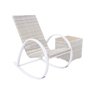 Nuu Garden Timor 2-piece Rattan Rocking Chair Set 