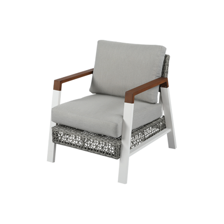 Nuu Garden Ionia Single Aluminum Wicker Sofa