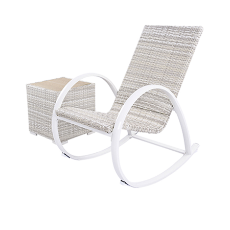 Nuu Garden Timor 2-piece Rattan Rocking Chair Set