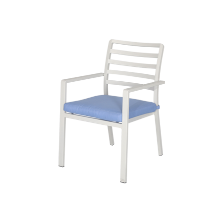 Nuu Garden Galilee Aluminum Dining Chair