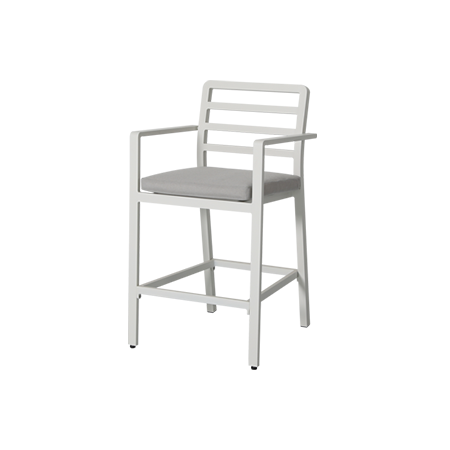 Nuu Garden Galilee Aluminum Bar Chair