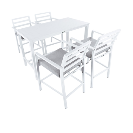 Nuu Garden Galilee 5-piece Aluminum Bar Set