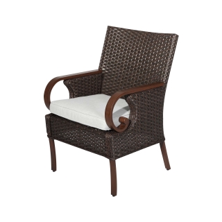 Nuu Garden Brooks Wicker Dining Chair 