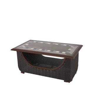 Nuu Garden Lassen Wicker Coffee Table