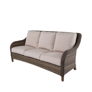 Nuu Garden Mitchell 3-seat Wicker Sofa 