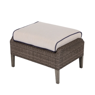 Nuu Garden Baker Wicker Ottoman 