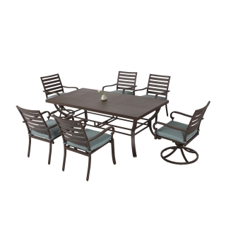 Nuu Garden Denali 7-piece Aluminum Dining Set 