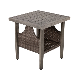 Nuu Garden Baker Wicker Side Table