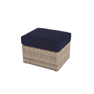 Nuu Garden Livermore Wicker Ottoman