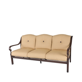 Nuu Garden Denali 3-seat Aluminum Sofa 