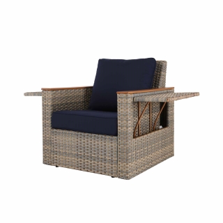 Nuu Garden Livermore Single Wicker Sofa