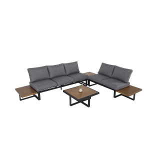 Nuu Garden Steens 4-piece Aluminum Sofa Set