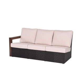 Nuu Garden Delano 3-seat Rattan Sofa Right Armrest