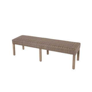 Nuu Garden Nevada Wicker Bench 