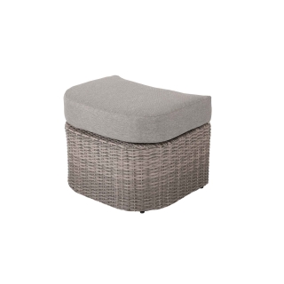 Nuu Garden Hayes Wicker Ottoman 